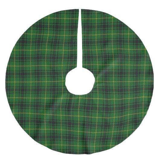 Scottish Clan MacArthur Arthur Tartan Polyester Weihnachtsbaumdecke (Vorderseite)