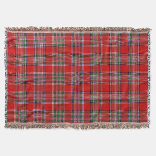 Scottish Clan MacBean Tartan Kariert Decke (Vorderseite)