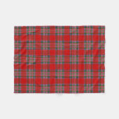 Scottish Clan MacBean Tartan Kariert Fleecedecke (Vorderseite (Horizontal))