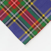Scottish Clan MacBeth Tartan Kariert Fleecedecke (Ecke)