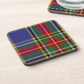 Scottish Clan MacBeth Tartan Kariert Getränkeuntersetzer (Linke Seite)