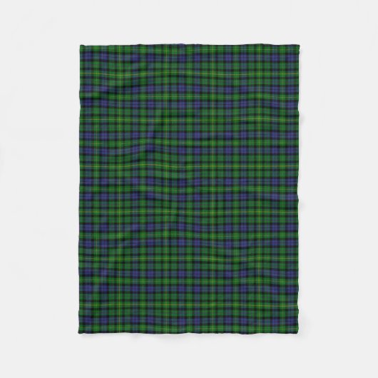 Scottish Clan MacBride Tartan Kariert Fleecedecke (Vorderseite)
