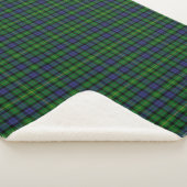 Scottish Clan MacBride Tartan Kariert Sherpadecke (3/4)