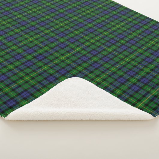 Scottish Clan MacBride Tartan Kariert Sherpadecke (3/4)