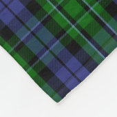 Scottish Clan MacCallum Tartan Kariert Fleecedecke (Ecke)