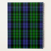 Scottish Clan MacCallum Tartan Kariert Planer (Rückseite)