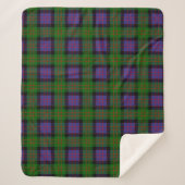 Scottish Clan MacDonald Tartan Kariert Sherpadecke (Vorderseite)