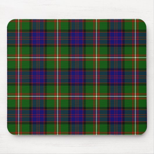 Scottish Clan MacDonald von Clanranald Tartan Mousepad (Vorne)