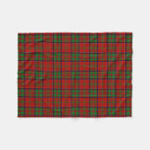 Scottish Clan MacDonald von Glencoe Tartan Kariert Fleecedecke (Vorderseite (Horizontal))