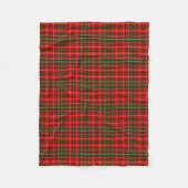 Scottish Clan MacDougall Tartan Kariert Fleecedecke (Vorderseite)