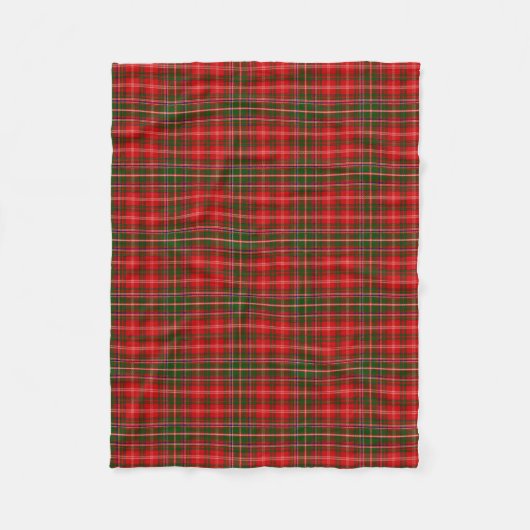 Scottish Clan MacDougall Tartan Kariert Fleecedecke (Vorderseite)