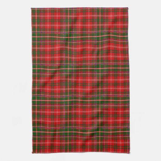 Scottish Clan MacDougall Tartan Kariert Geschirrtuch (Vertikal)