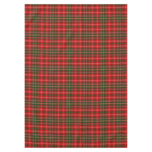 Scottish Clan MacDougall Tartan Kariert Tischdecke (Vorderseite)