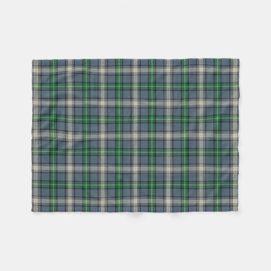 Scottish Clan MacDowall Tartan Kariert Fleecedecke (Vorderseite (Horizontal))