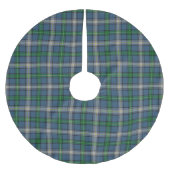 Scottish Clan MacDowall Tartan Polyester Weihnachtsbaumdecke (Vorderseite)