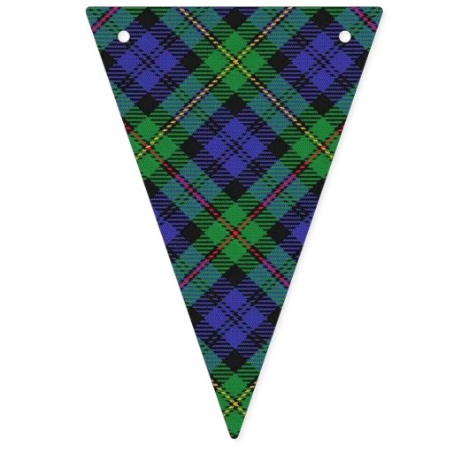 Scottish Clan MacEwen Tartan Wimpelkette (Zweite Fahne)