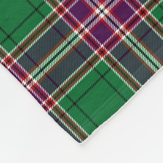 Scottish Clan MacFarlane Jagd Tartan Kariert Fleecedecke (Ecke)