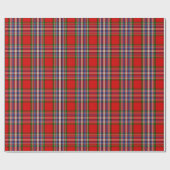 Scottish Clan MacFarlane Red Tartan Kariert Geschenkpapier (Flach)