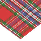 Scottish Clan MacFarlane Red Tartan Kariert Großer Tischläufer (Ecke)