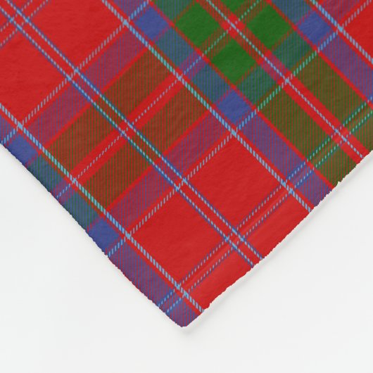 Scottish Clan MacGillivray Tartan Kariert Fleecedecke (Ecke)