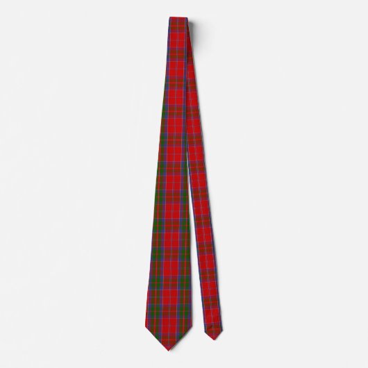 Scottish Clan MacGillivray Tartan Kariert Krawatte (Vorderseite)