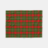 Scottish Clan MacGregor Tartan Kariert Fleecedecke (Vorderseite (Horizontal))