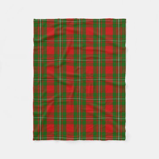 Scottish Clan MacGregor Tartan Kariert Fleecedecke (Vorderseite)