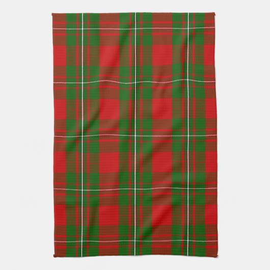 Scottish Clan MacGregor Tartan Kariert Geschirrtuch (Vertikal)