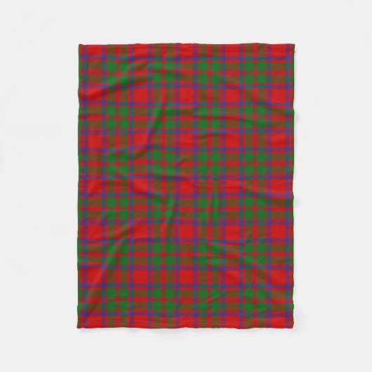 Scottish Clan MacIntosh Tartan Kariert Fleecedecke (Vorderseite)