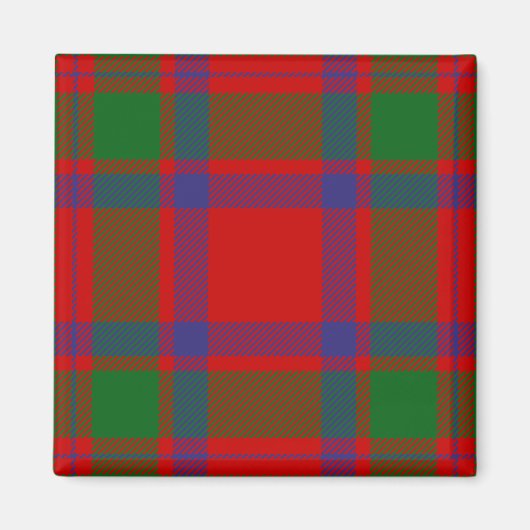 Scottish Clan MacIntosh Tartan Kariert Magnet (Vorne)