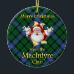 Scottish Clan MacIntyre Christmas Ornament<br><div class="desc">Scottish Clan MacIntyre Christmas Ornament</div>