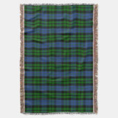 Scottish Clan MacKay Tartan Kariert Decke (Vorderseite Vertikal)