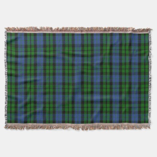 Scottish Clan MacKay Tartan Kariert Decke (Vorderseite)