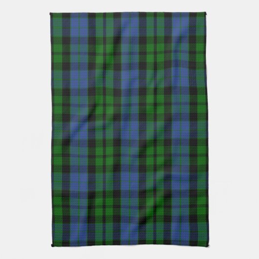 Scottish Clan MacKay Tartan Kariert Geschirrtuch (Vertikal)