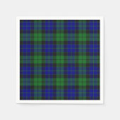Scottish Clan MacKay Tartan Napkin Serviette (Vorderseite)