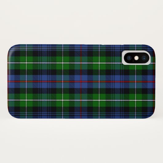 Scottish Clan MacKenzie Tartan Kariert Case-Mate iPhone Hülle (Rückseite (Horizontal))