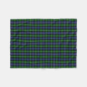 Scottish Clan MacKenzie Tartan Kariert Fleecedecke (Vorderseite (Horizontal))