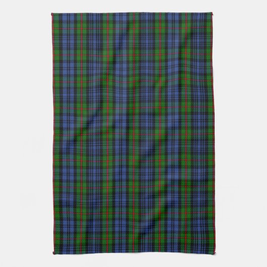Scottish Clan MacKinlay Tartan Kariert Geschirrtuch (Vertikal)
