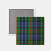 Scottish Clan MacKinlay Tartan Kariert Magnet (Vorderseite/Rückseite)