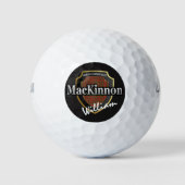 Scottish Clan MacKinnon Personalize Your Name Golfball (Vorderseite)