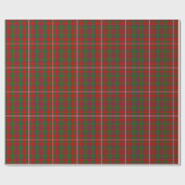 Scottish Clan MacKinnon Tartan Kariert Geschenkpapier (Flach)