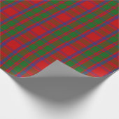 Scottish Clan MacKintosh Tartan Kariert Geschenkpapier (Ecke)