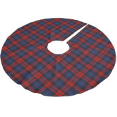 Scottish Clan MacLachlan Tartan Polyester Weihnachtsbaumdecke (Schrägansicht)
