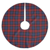 Scottish Clan MacLachlan Tartan Polyester Weihnachtsbaumdecke (Vorderseite)