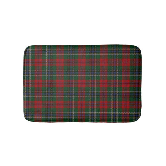 Scottish Clan MacLean Tartan Kariert Badematte (Vorderseite)
