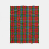 Scottish Clan MacLean von Duart Tartan Kariert Fleecedecke (Vorderseite)