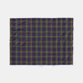 Scottish Clan MacLellan Tartan Kariert Fleecedecke (Vorderseite (Horizontal))