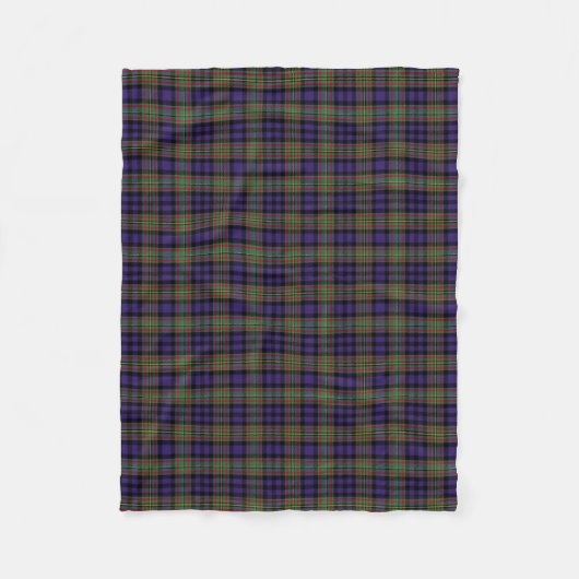 Scottish Clan MacLellan Tartan Kariert Fleecedecke (Vorderseite)
