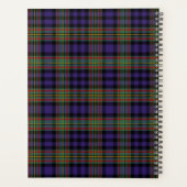 Scottish Clan MacLellan Tartan Kariert Planer (Rückseite)