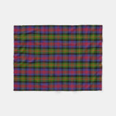 Scottish Clan MacLennan Tartan Kariert Fleecedecke (Vorderseite (Horizontal))